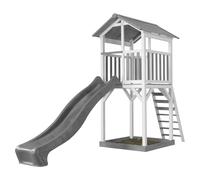 Tour de jeu avec toboggan gris TU