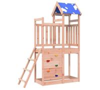 Tour de jeu en bois - vidaXL - Marron - Bois massif de Douglas - 110,5x52,5x215 cm - Utilisation extérieure