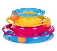Tour De Jeu Pour Chats Catch The Balls, Plastique - Ø 25 Cm X 13 Cm