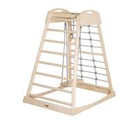 Tour de Jeux en Bois avec Balançoire - ROBA - Structure d'Escalade d'Intérieur - Dès 2 Ans