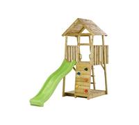 Kangui Tour de Jeux en Bois Wiki - Toboggan, Mur d'escalade, cabane, échelle et Grand bac à Sable