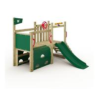 Tour de jeux WICKEY My First Fort 2 pour tout-petits avec toboggan 120 cm vert - 10 ans de garantie*