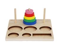 Tour de | Jouet logique en Bois avec logique de boîte de Rangement | Toys de Voyage sur Le Plan | Sécurité des Jouets d'éducation Multipurpose, Jouets pour Les Filles de Maternelle, l