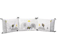 Tour de lit bébé déhoussable en coton blanc - SAUTHON - Babyfan - Design graphique - Douillet - Mixte
