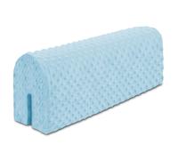 Tour de lit bébé complet respirant protège-lit bord en mousse Blue Minky - TOTSY BABY - 90 cm