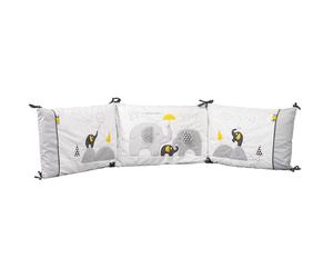 Tour De Lit Bébé Déhoussable En Coton - Babyfan Blanc TU