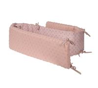 Tour De Lit Bébé Déhoussable En Coton Bio Lil Planet Rose Pastel TU