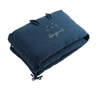 Tour De Lit Bébé En Coton - Original Bleu Nuit TU