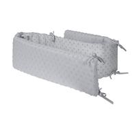 Tour de Lit Bébé ROBA Lil Planet Certifié GOTS - 170x16 cm - Gris