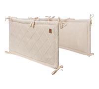 Tour De Lit Cosy Knit Biscuit (pour Lits 60 X 120 Ou 70 X 140 Cm) Beige 180X30