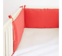 Tour De Lit En Coton Bio Fraise 180X30