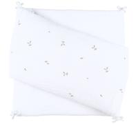 Tour de lit en gaze de coton bio brodé