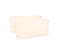 Tour De Lit Et Parc - Pure Coton Ivoire 180X30
