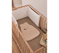 Tour De Lit Mousseline De Coton Bio Blanc TU
