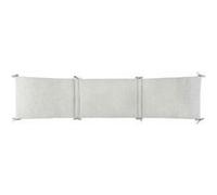 Tour de lit pure 180 x 40 cm coton gris - nattou Gris G