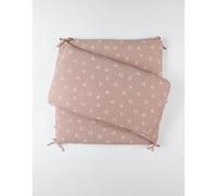 Tour de lit respirant en mousseline, cappuccino