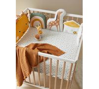 Tour de lit / tour de parc modulable TANZANIE ivoire / multicolore 360X40