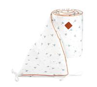 SEVIRA KIDS Tour de lit universel en gaze de coton Blanc Naissance - Blanc - Naissance Made in France