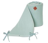 Tour De Lit Universel En Gaze De Coton Jeanne Vert De Gris TU