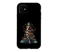 Tour De Livres Maths Magicien Géométrie Coque pour iPhone 11