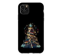 Tour De Livres Maths Magicien Géométrie Coque pour iPhone 11 Pro Max