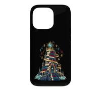 Tour De Livres Maths Magicien Géométrie Coque pour iPhone 13 Pro