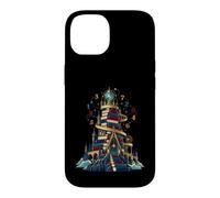 Tour De Livres Maths Magicien Géométrie Coque pour iPhone 14