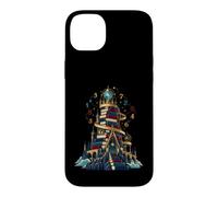 Tour De Livres Maths Magicien Géométrie Coque pour iPhone 14 Plus