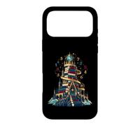 Tour De Livres Maths Magicien Géométrie Coque pour iPhone 17 Pro Max
