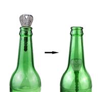 Tour De Magie En Métal 2020x3cm, Clé Pliante, Bouteille Ou Anneau En Métal, Accessoires De Magie De Pénétration, Jouet De Blague, Nouveauté 7.8