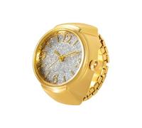 Tour De Montre Analogique - Horloge De Doigt Vintage: Élégant Ring Watch, Cadran Analogique Précis | Mini Alternative Durable Au Poignet, Accessoire De Mode Tendance | Pour Les Hommes Et Les Femmes, D