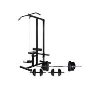 Krachttoren met halterset 60,5 kg275354