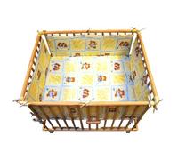 Tour de parc rectangulaire jaune