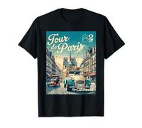 Tour De Paris Rue Notre-Dame T-Shirt