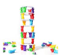 Tour De Pingouin À S'Effondrer, Jeu De Bureau, Jeu D'Équilibre, Tour De Défi Empilée, Jeu De Société Interactif, Jouets D'Intelligence, Cadeau Pour Enfants