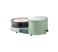 Tour de Potier SucceBuy 450W Vitesse 30-300tr/min Plateau 28cm Aluminium Vert
