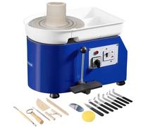 Tour de potier - VEVOR - 350 W - 0-300 tr/min - Pédale et bac amovible
