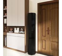 Tour de rangement à chaussures rotative à 360 °, armoire verticale en métal pour un rangement peu encombrant, design moderne