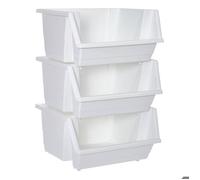 Tour de rangement Essentiels rectangulaire H.66cm blanc