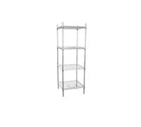 Tour de Rangement hauteur 1.83m - 4 Niveaux - - Zinc galvanisé150610