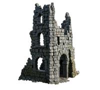 Tour de ruines - Grande ruine de pierre grise pour donjons et dragons, Pathfinder et Wargaming