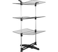 Tour de séchage Metaltex Ciclone 40 M Longueur de séchage Noir/Argent