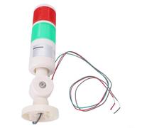 Tour de signal d'alarme LED pliable multicouche avec protection IP65 pour machines électroniques, machines-outils CNC et entrepôts automatisés (BEM-X-50-2T-D)