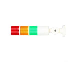 Tour de signalisation industrielle 220 V LED Stack Light avec buzzer rouge, orange, vert, alarme tricolore pour atelier d'usine chantier de construction