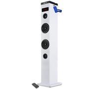 Tour de Son Bluetooth 50W NGS SKYCHARM avec Tél, Entrée Optique, USB, Radio FM et AUX in (Couleur White)+ clé USB 32go