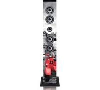 Tour de son Bluetooth® avec radio FM, lecteur USB et SD Ices IBT-6 Roma Multicolore Multicolore G
