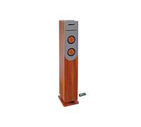 Tour de son finition Bois avec lecteur CD, Bluetooth, FM et USB, 100W + télécommande HP34-BTH-CD