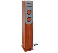 INOVALLEY Tour de Son Finition Bois avec Lecteur CD, Bluetooth, FM et USB, 100W + télécommande HP34-BTH-CD