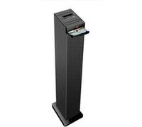 Inovalley Tour de son Hifi 60W noire – lecteur CD, Bluetooth, FM, USB, télécommande, LED en cadeau