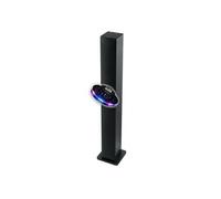 Tour de son HIFI, Muse M-1050 BT Enceinte d'intérieur Bluetooth USB 20W Noir, Jeu de lumière OVNI LED G